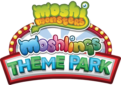 Moshi Monsters: Moshlings Theme Park title screen for Nintendo DS